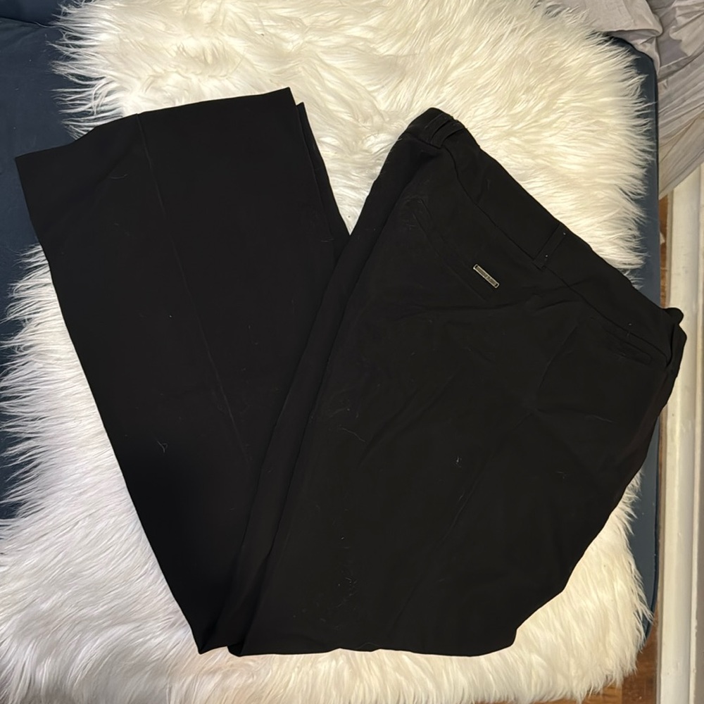 New York & Company Black Bootcut Pants Slacks Trousers Size 8p